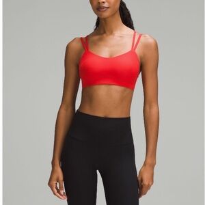 Lulu lemon Like a cloud ribbed sports bra sz 4